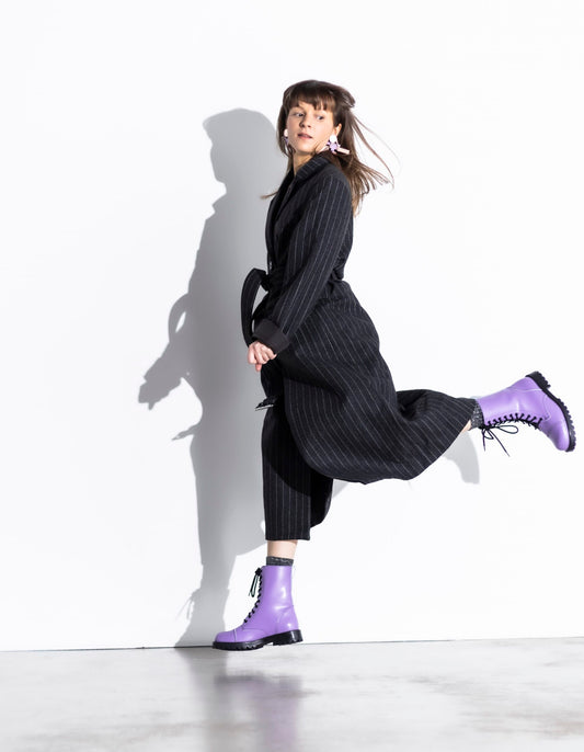Boots Purple Samelin